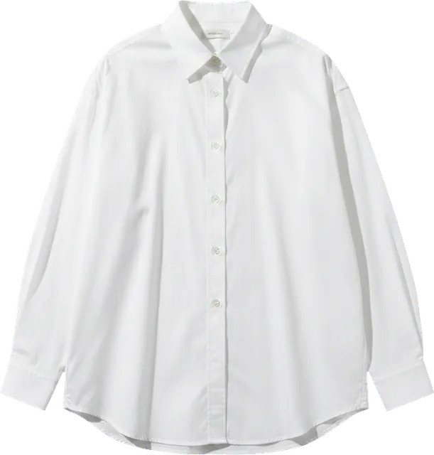 Big white shirt